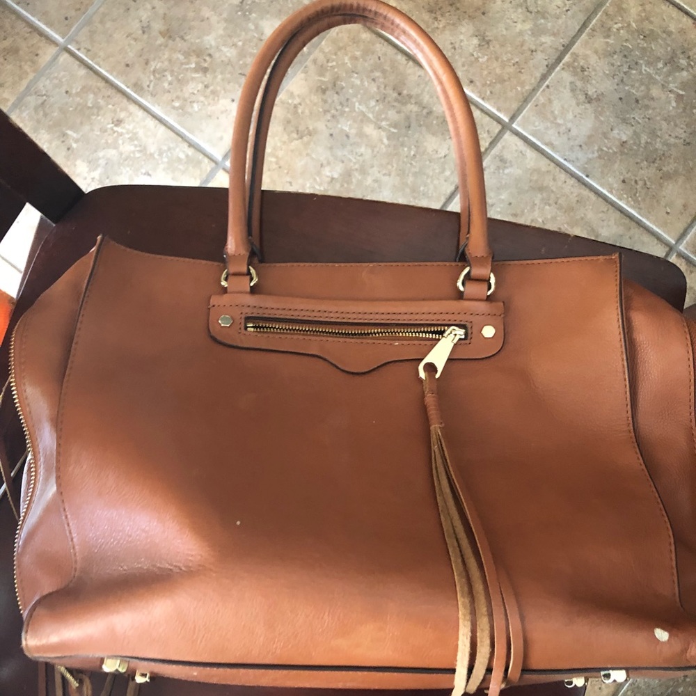 Rebecca Minkoff Tan Leather Satchel